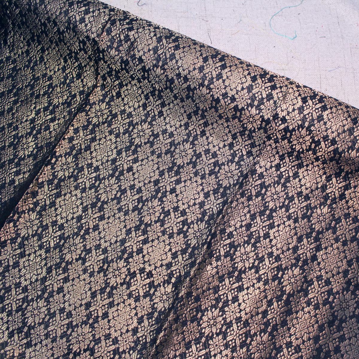 Bintang Nila Metallic Songket 44"