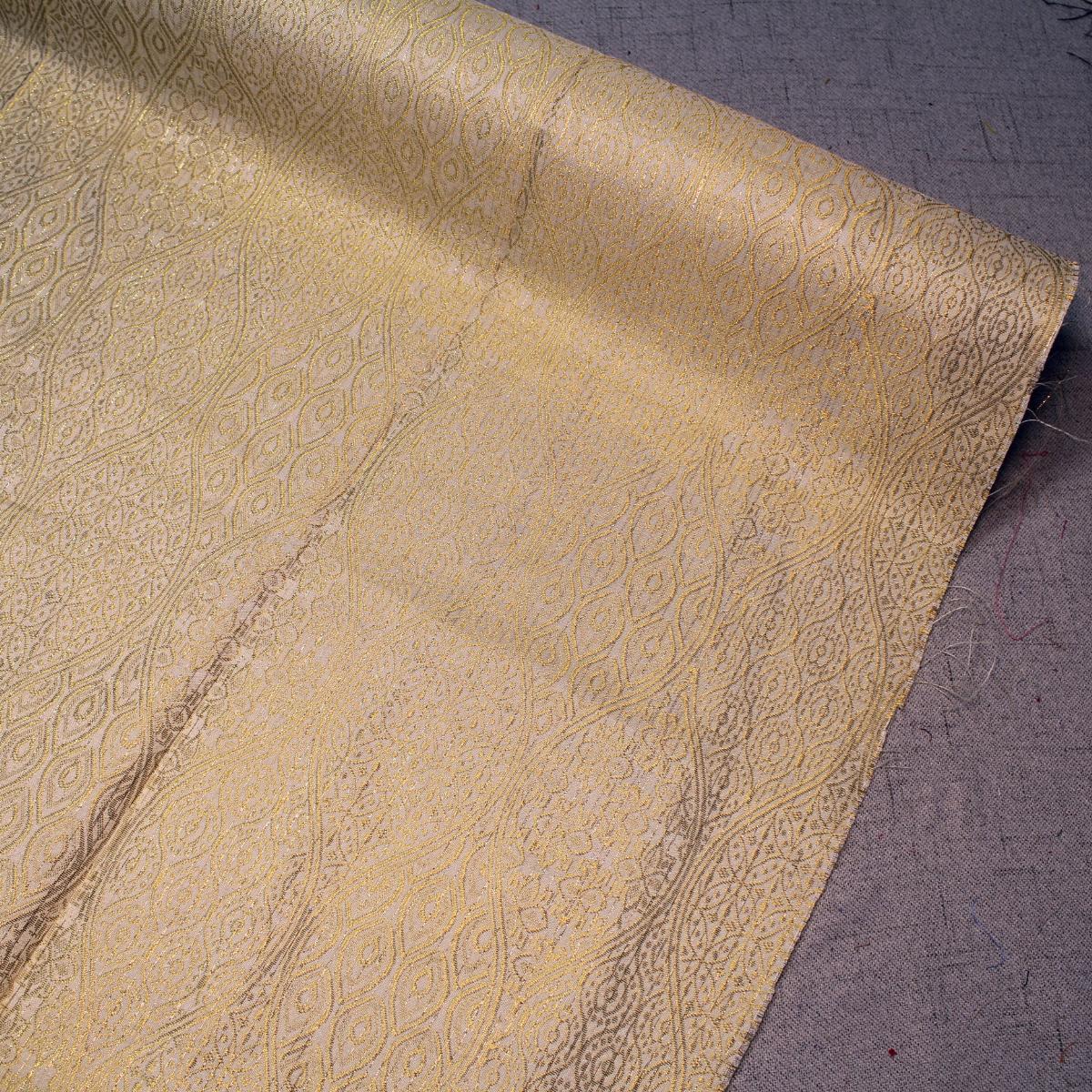 Pusar Emas Metallic Songket 44"