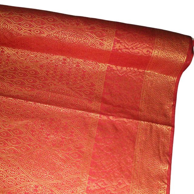 Pusar Emas Metallic Songket 44"