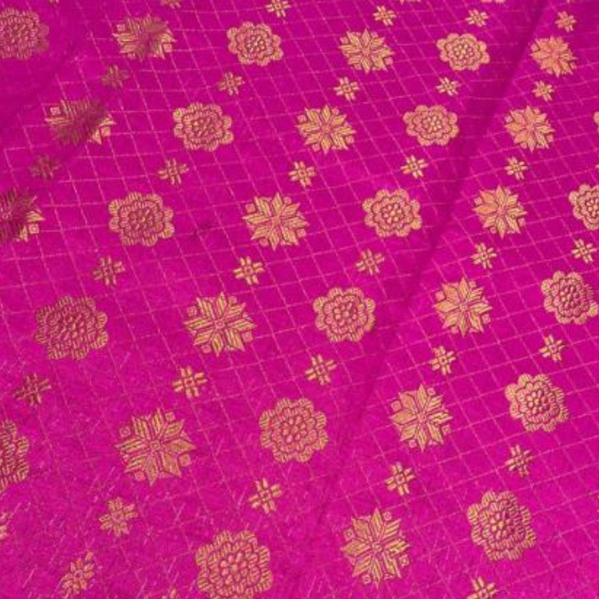 Bunga Tabur Metallic Songket 44"