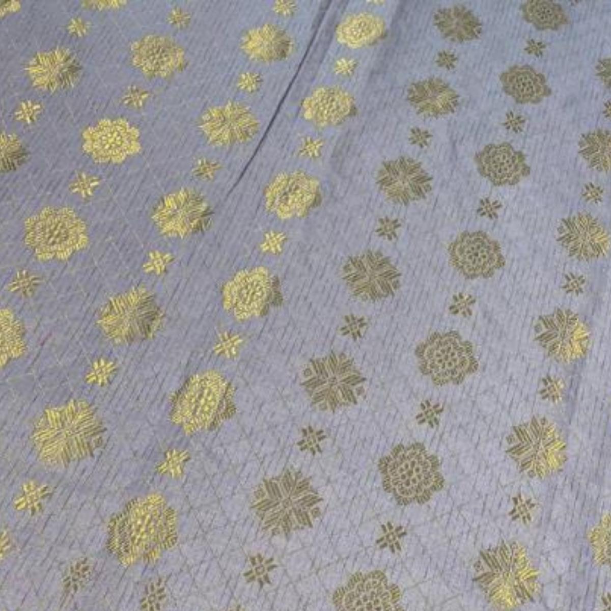 Bunga Tabur Metallic Songket 44"