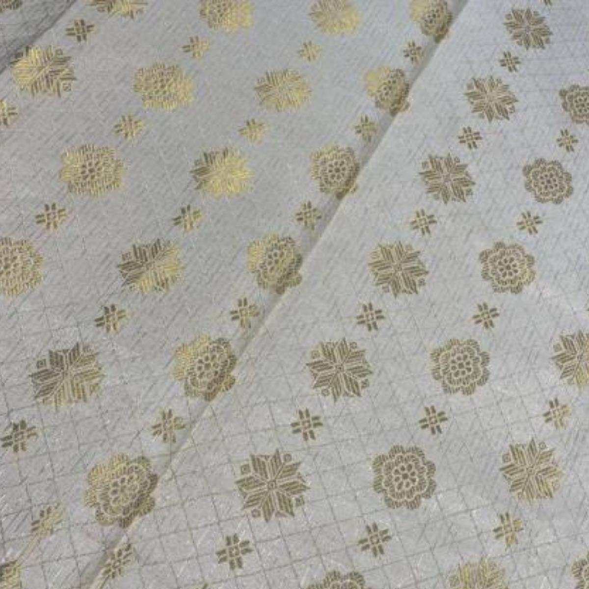 Bunga Tabur Metallic Songket 44"
