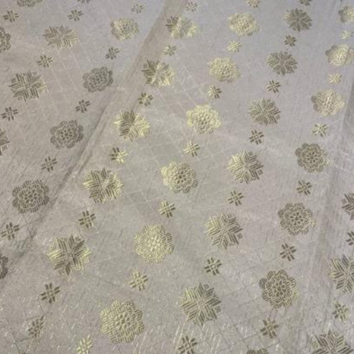 Bunga Tabur Metallic Songket 44"