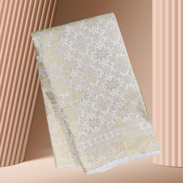 Cempaka Indah Metallic Songket 44"