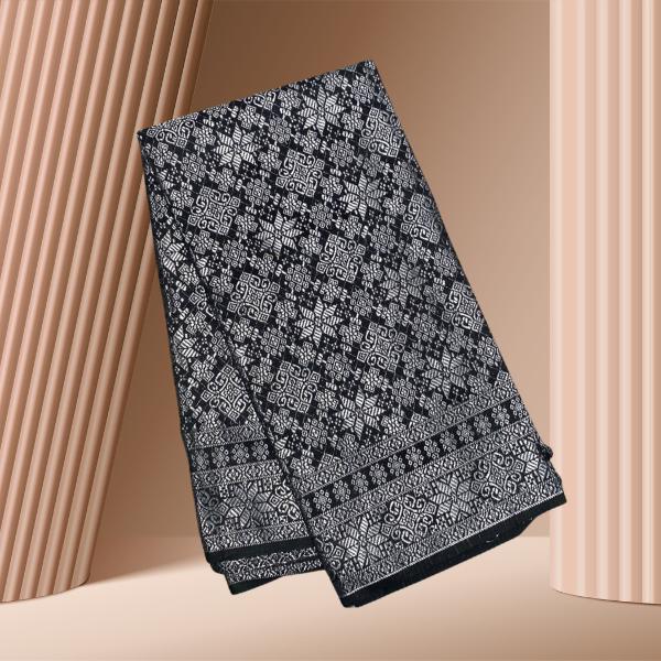 Cempaka Indah Metallic Songket 44"