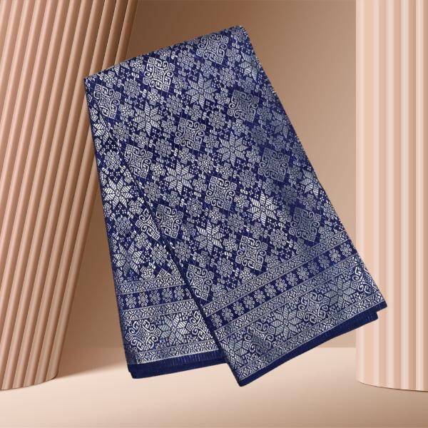 Cempaka Indah Metallic Songket 44"