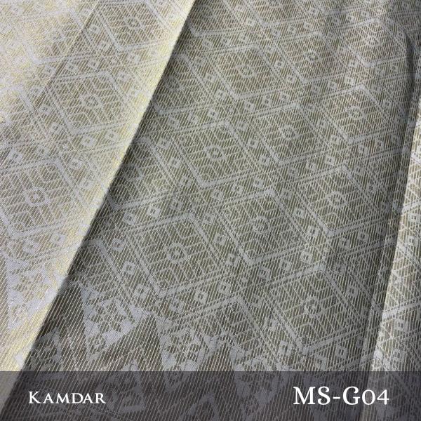 Pusaka Desa Metallic Songket 44"