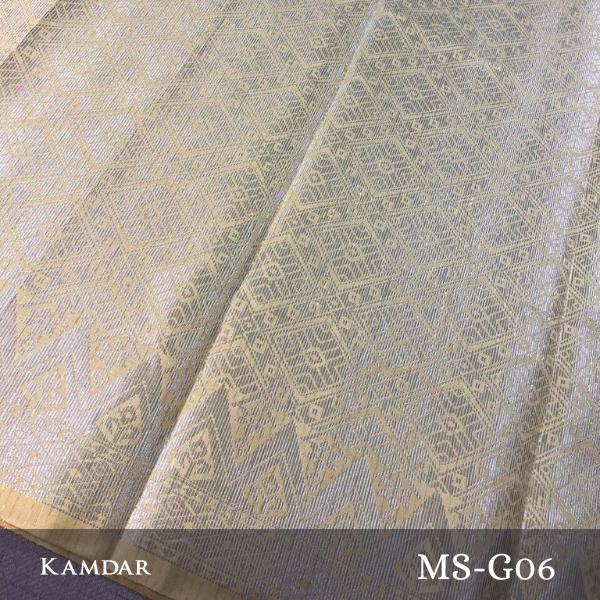 Pusaka Desa Metallic Songket 44"