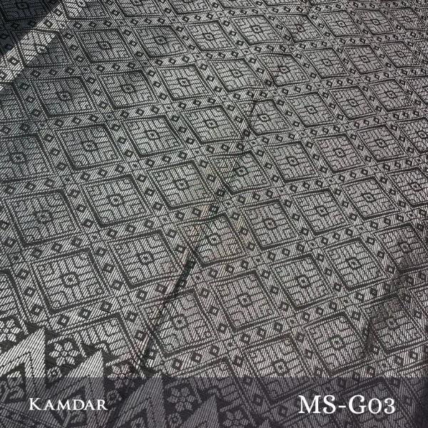 Pusaka Desa Metallic Songket 44"