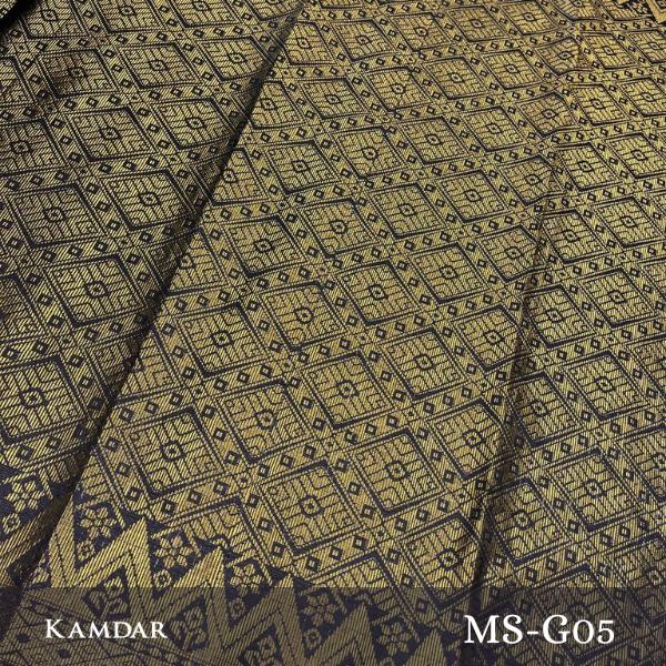 Pusaka Desa Metallic Songket 44"