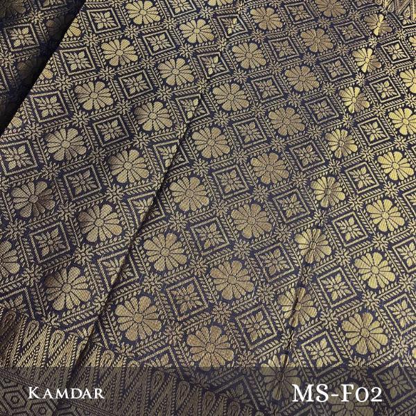 Floral Metallic Songket 44"