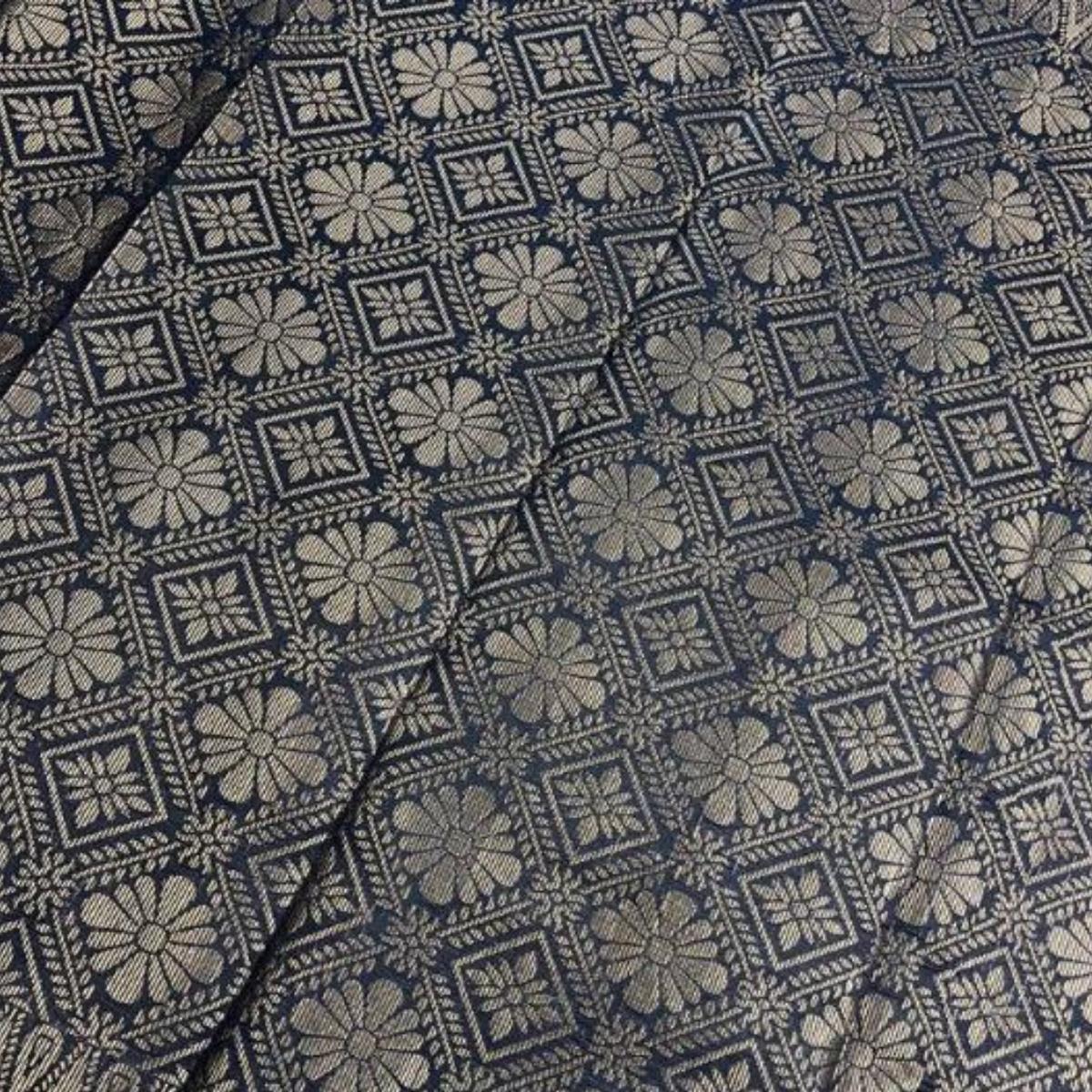 Floral Metallic Songket 44"