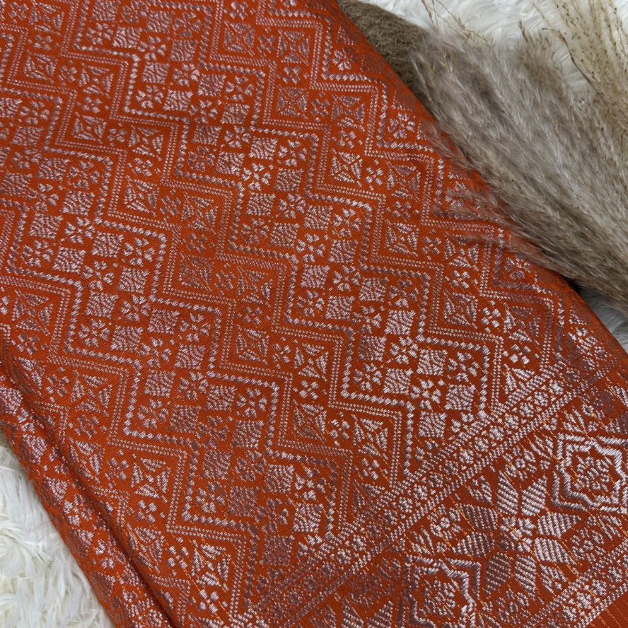 Wangsa Damai Metallic Songket 44"