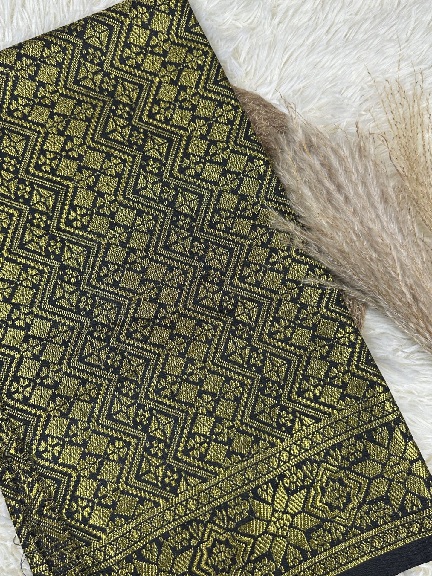 Wangsa Damai Metallic Songket 44"