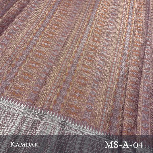 Multicolour Metallic Songket 44'"