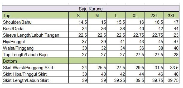 Yasmina Printed Baju Kurung