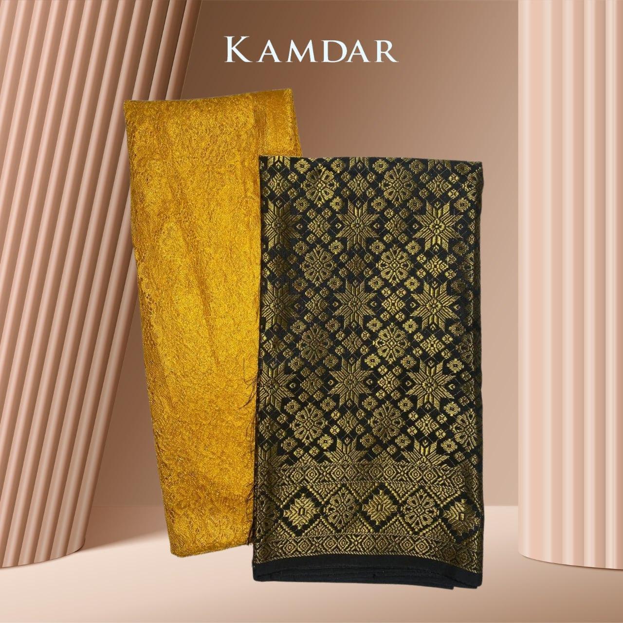 Vienna Lace Embroidery & Metallic Songket Combo