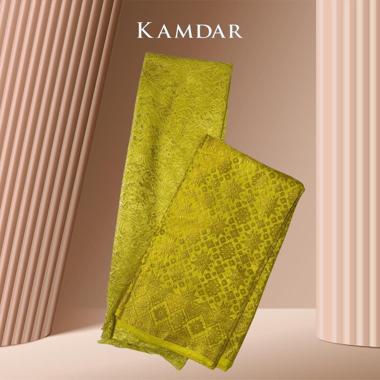 Vienna Lace Embroidery & Metallic Songket Combo