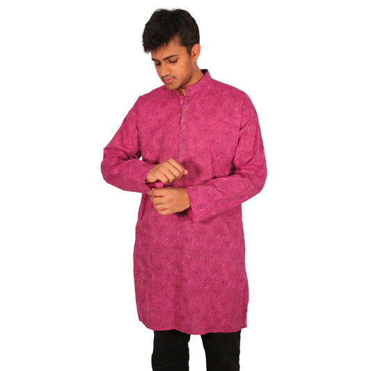 Mango Print Men's Kurta