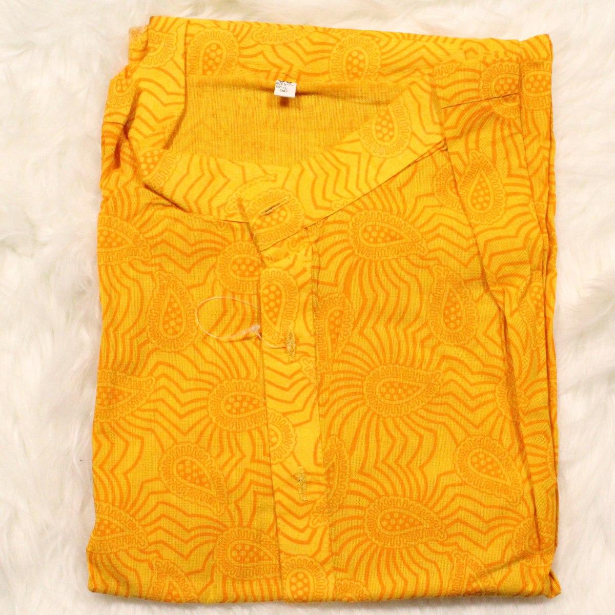 Mango Print Men's Kurta