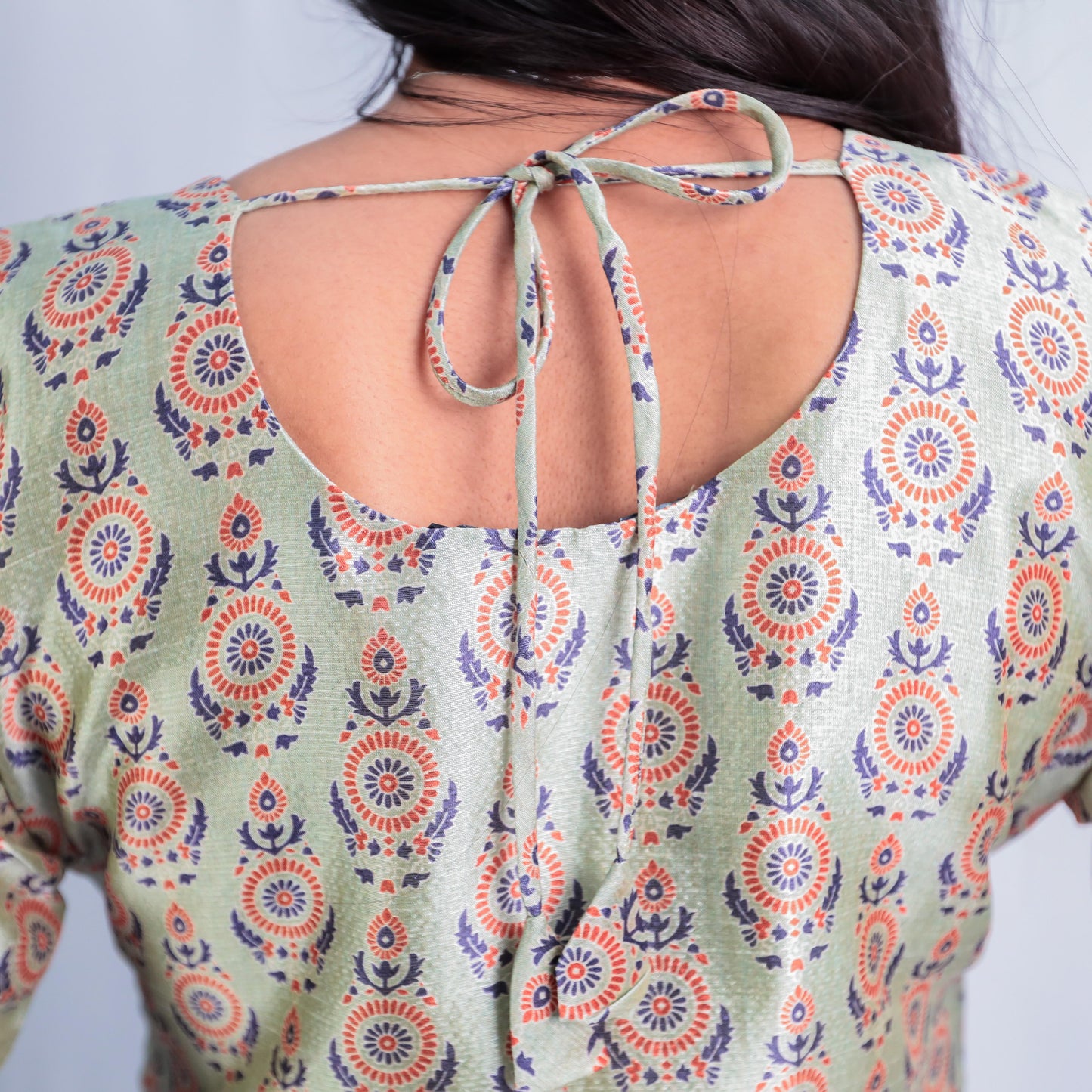 Saumya Chanderi Silk Kurti Set with Dupatta