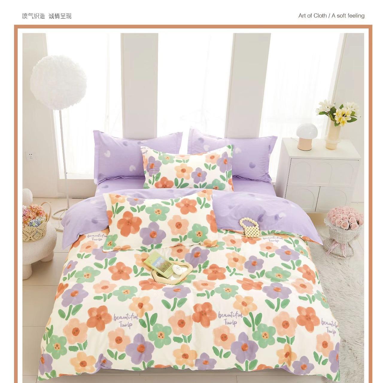 Fitted Bedsheet Set Queen Size