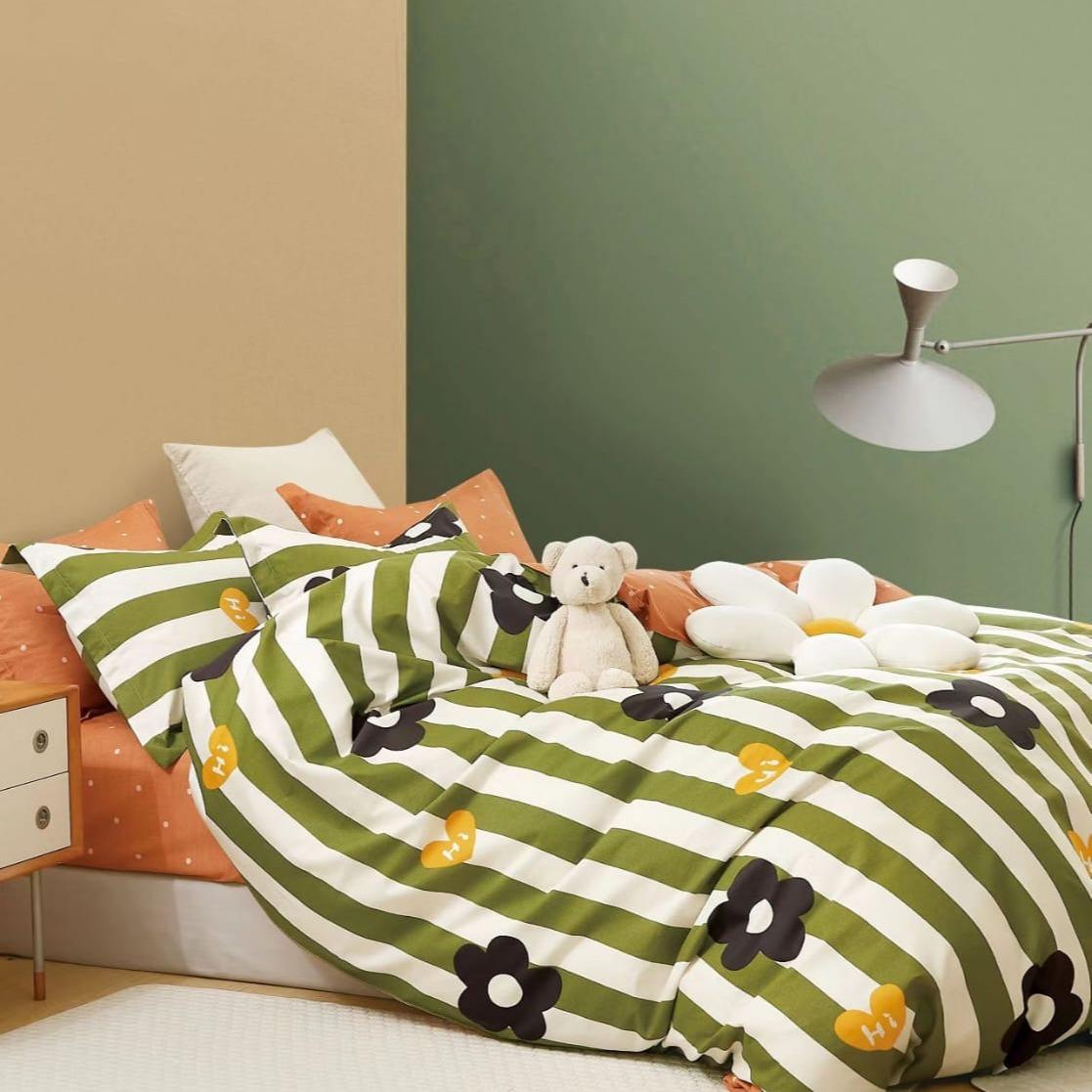 Fitted Sheet Cotton Single Size