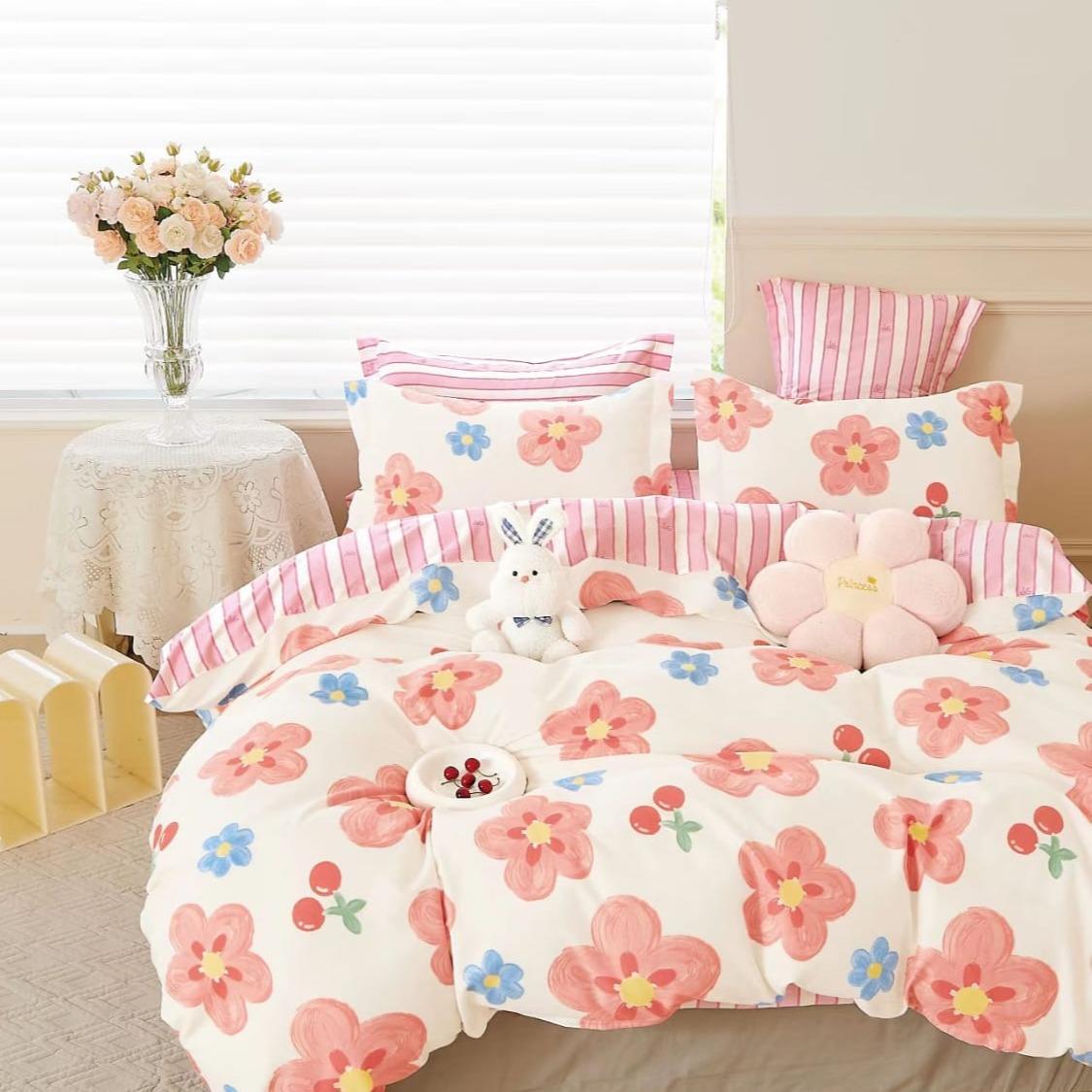 Fitted Sheet Cotton Single Size