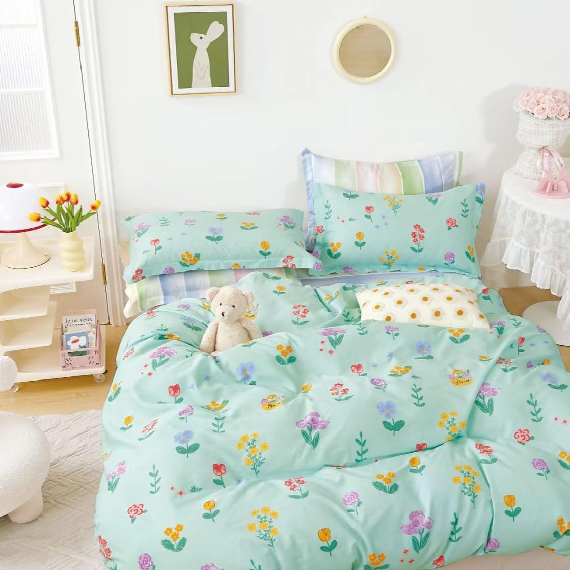 Fitted Sheet Cotton Single Size