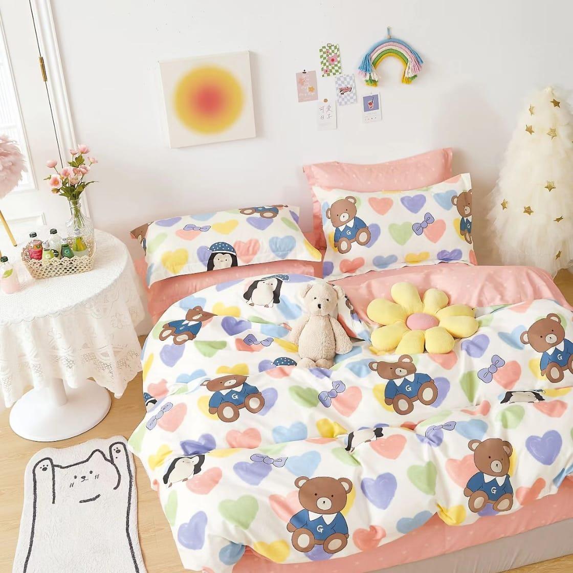 Fitted Sheet Cotton Single Size