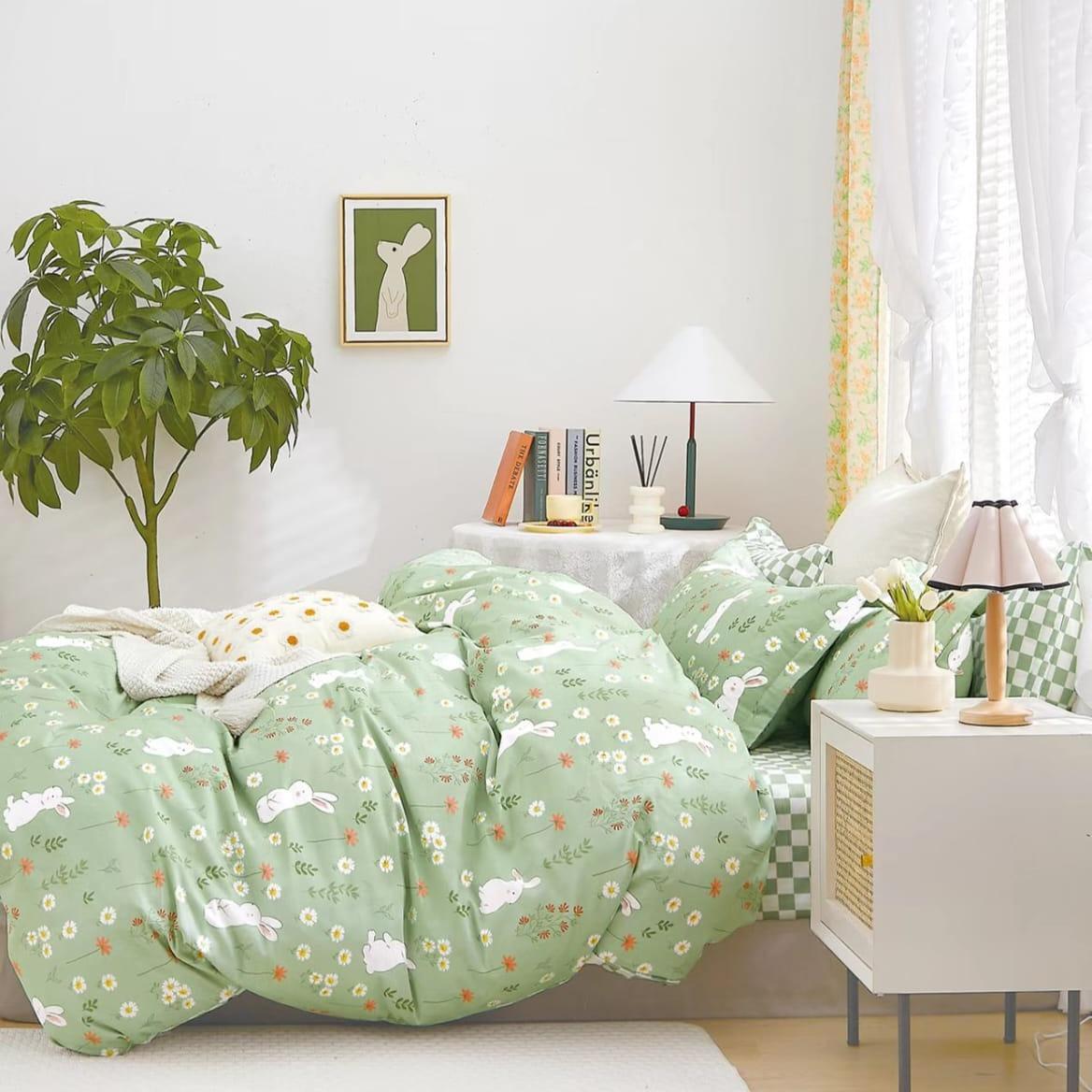 Fitted Sheet Cotton Single Size