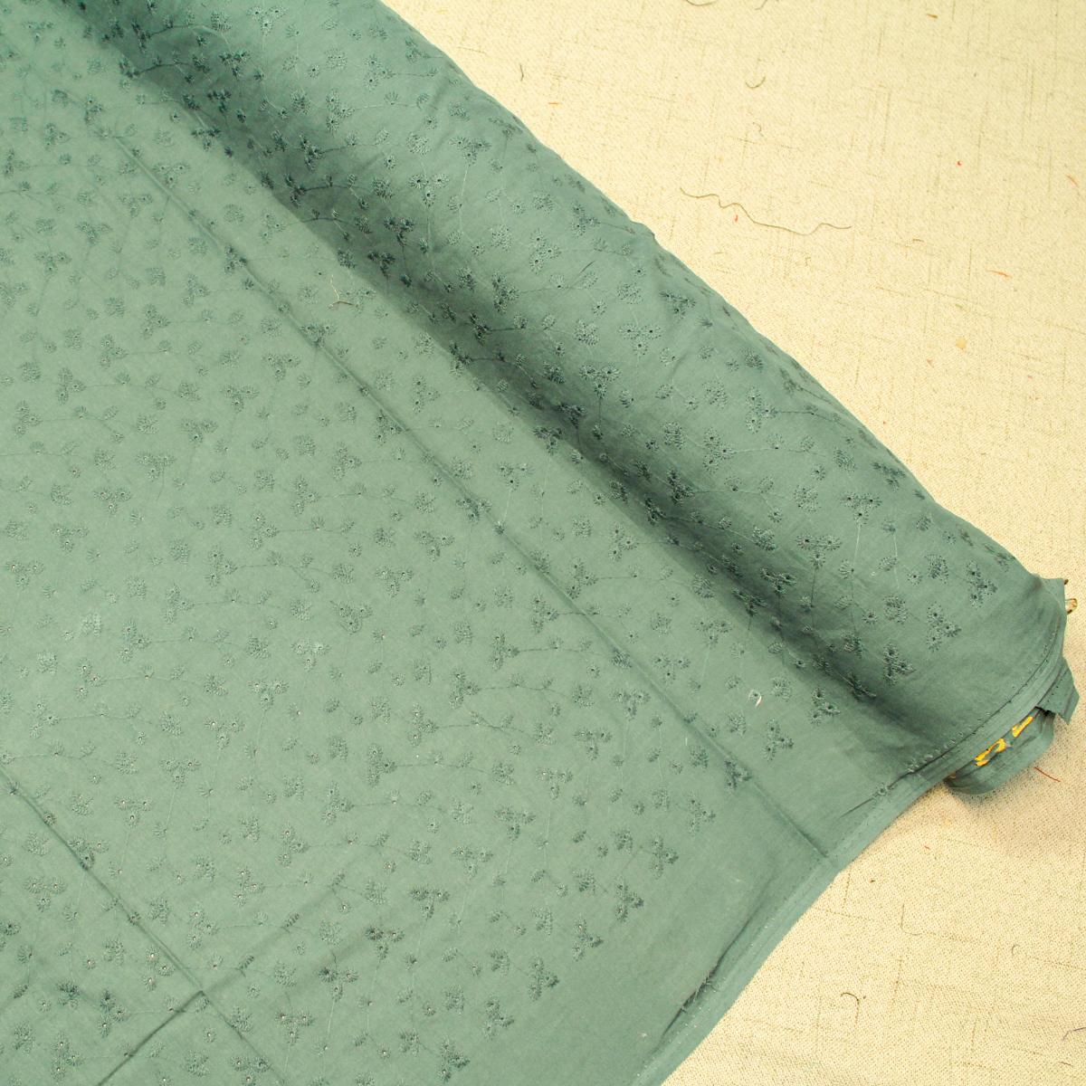 Flower Edge Cotton Cambric 44"