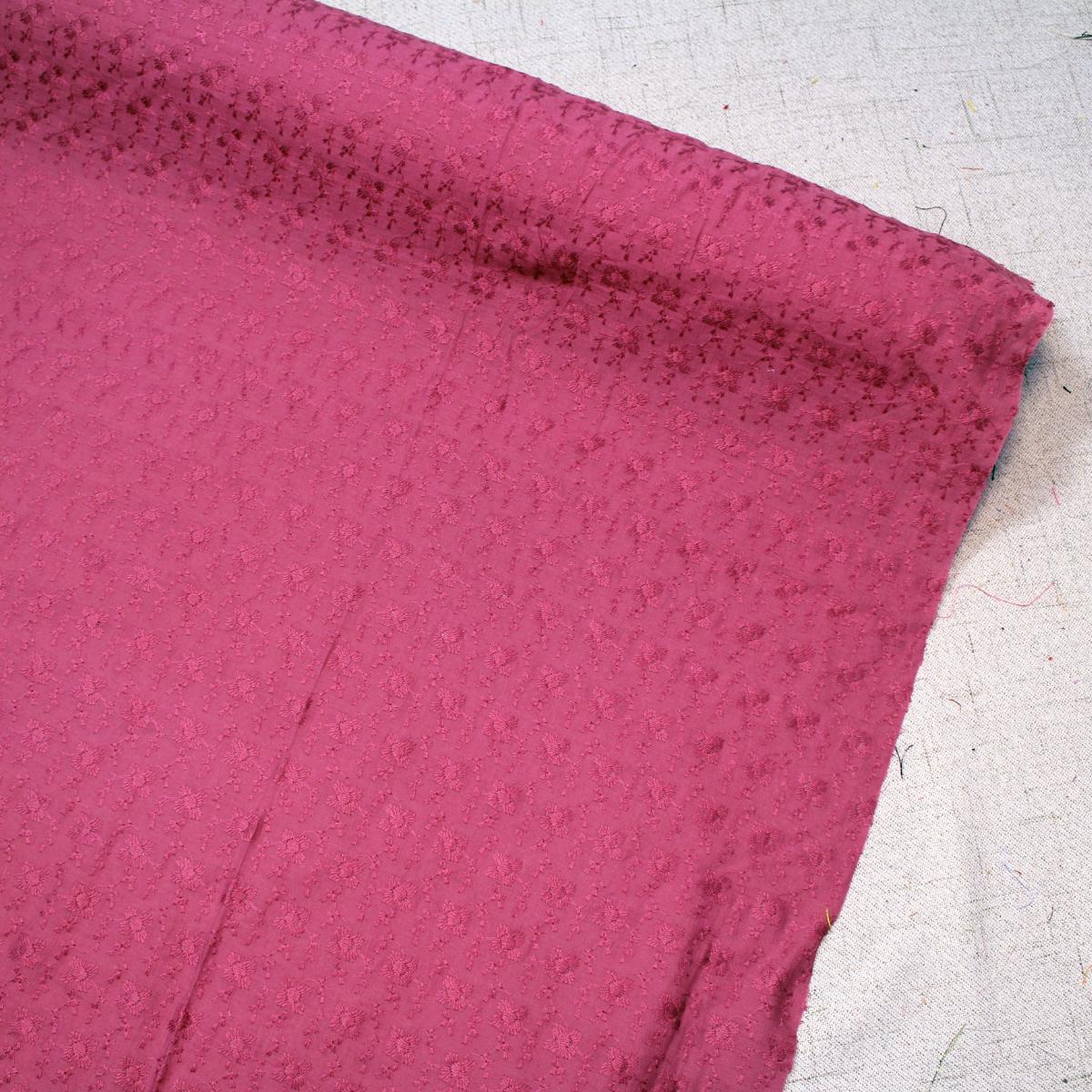 Flower Edge Cotton Cambric 44"