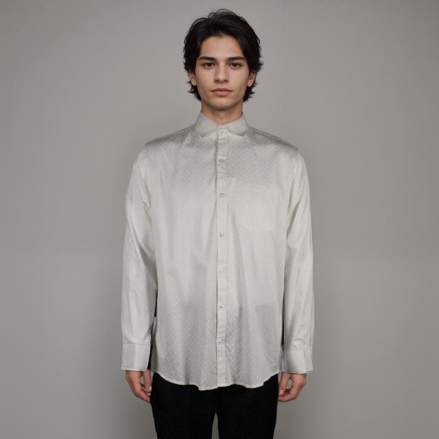 Men Long Sleeve Printed Shirt
