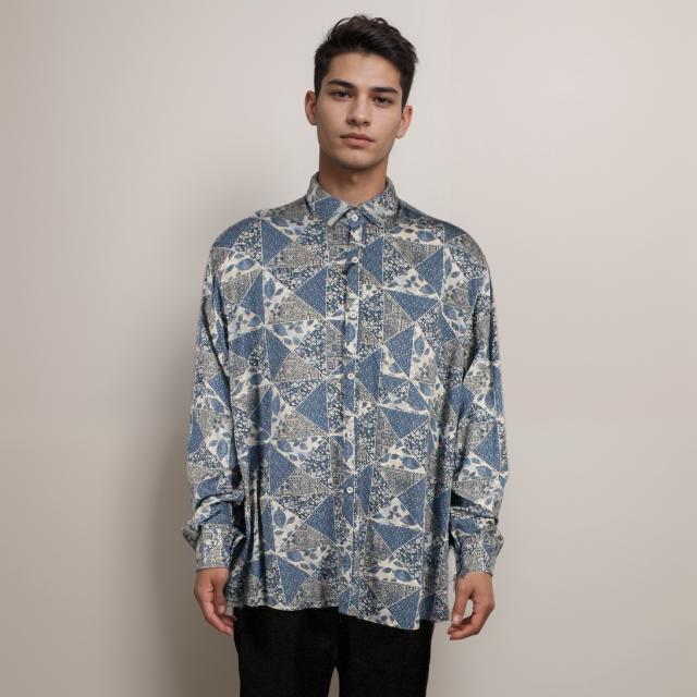 Men Long Sleeve Printed Shirt
