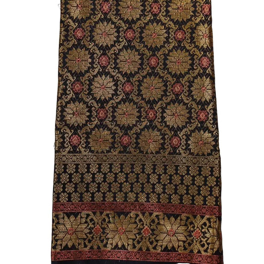 Gold Body Copper Butta Songket 44"