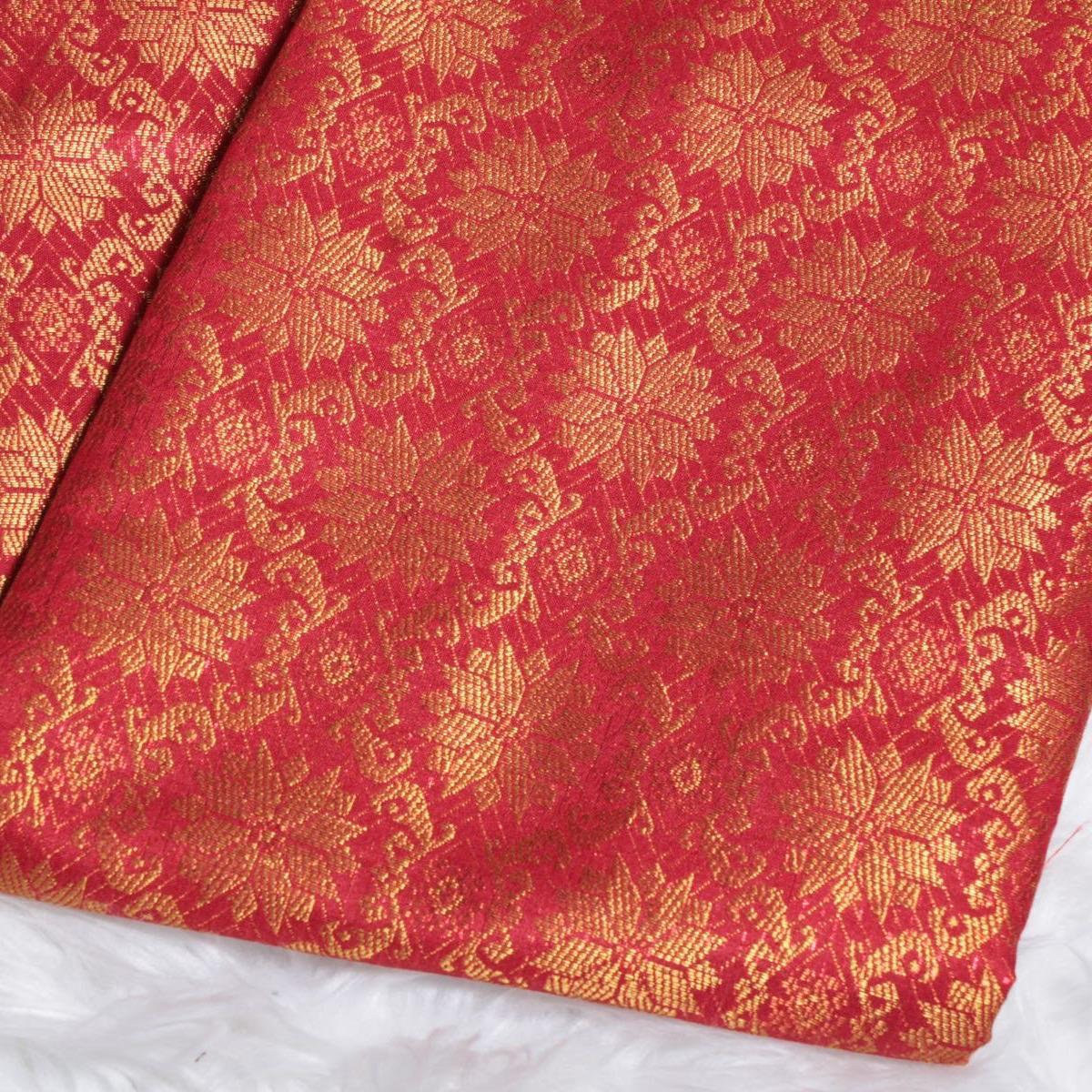 Gold Body Copper Butta Songket 44"