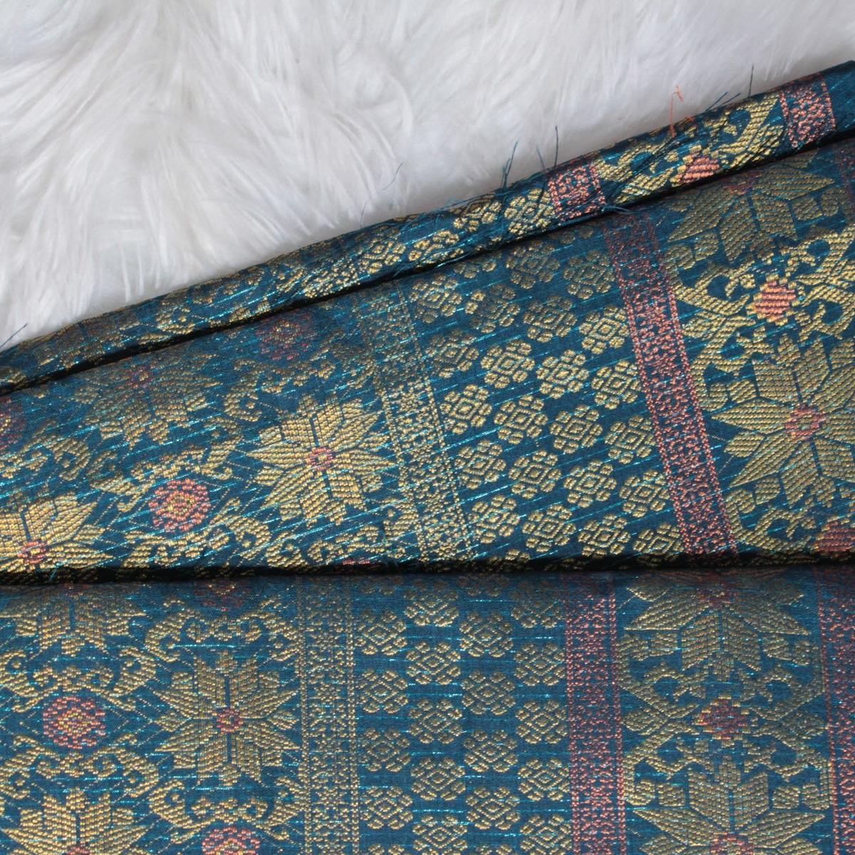 Gold Body Copper Butta Songket 44"