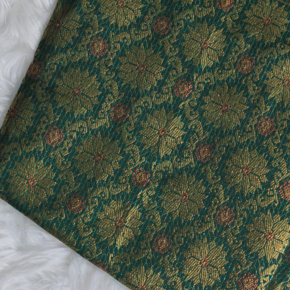 Gold Body Copper Butta Songket 44"