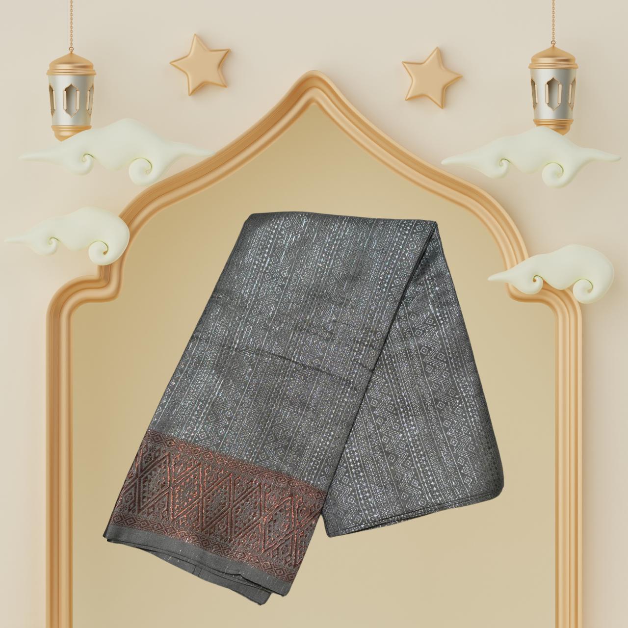 Silver Sampin Dewasa Siap Jahit