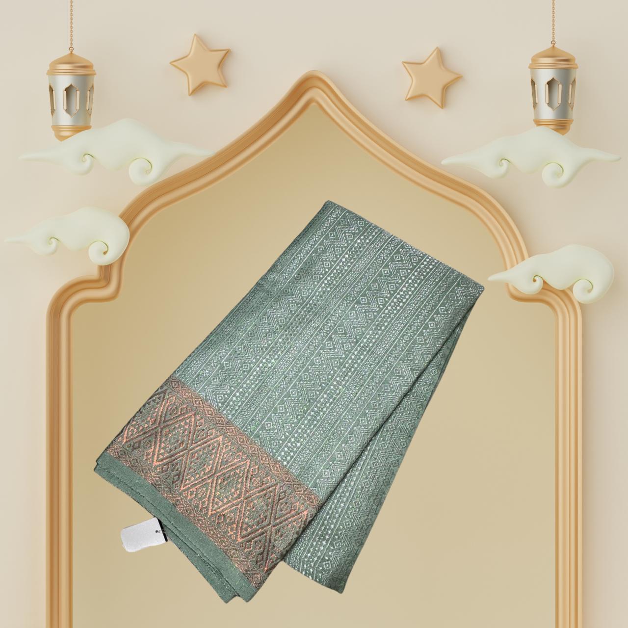 Silver Sampin Dewasa Siap Jahit