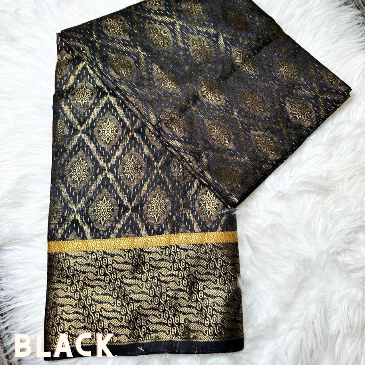 Gold Sampin Dewasa Siap Jahit
