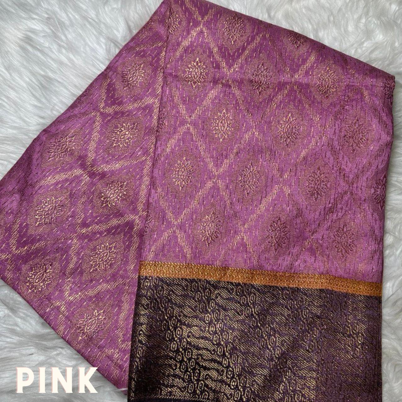 Gold Sampin Dewasa Siap Jahit