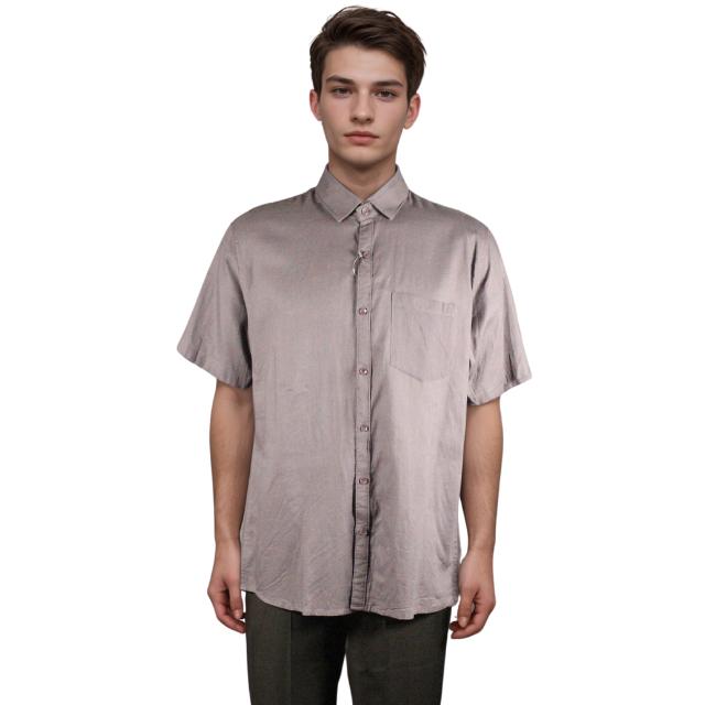 Men Short Sleeve Printed Shirt