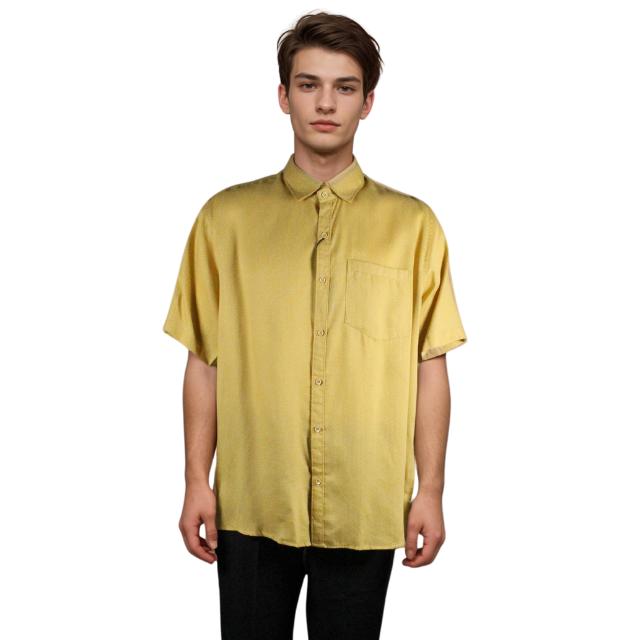 Men Short Sleeve Printed Shirt
