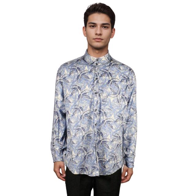 Men Long Sleeve Printed Shirt