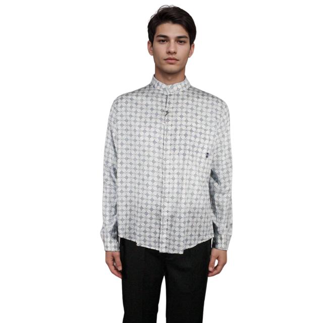 Men Long Sleeve Printed Shirt