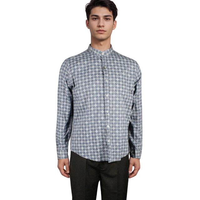 Men Long Sleeve Printed Shirt