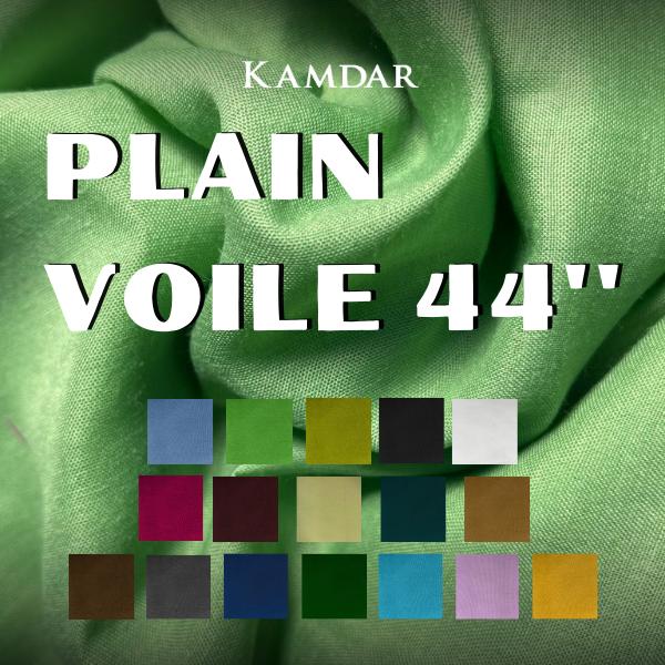 Plain Voile 44"