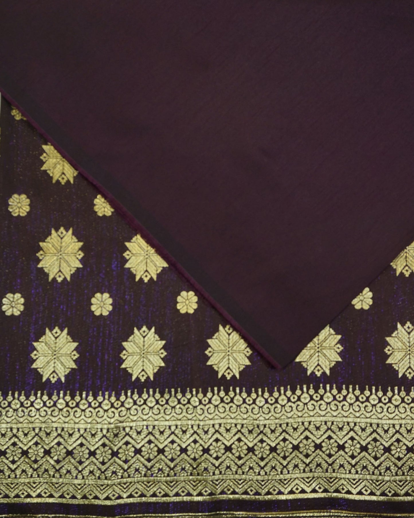Gold Songket with Shantung Combo Set